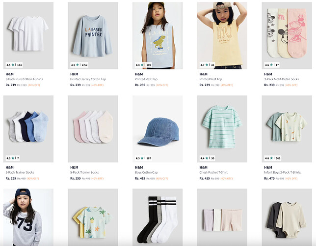 Myntra H&M Special Offer