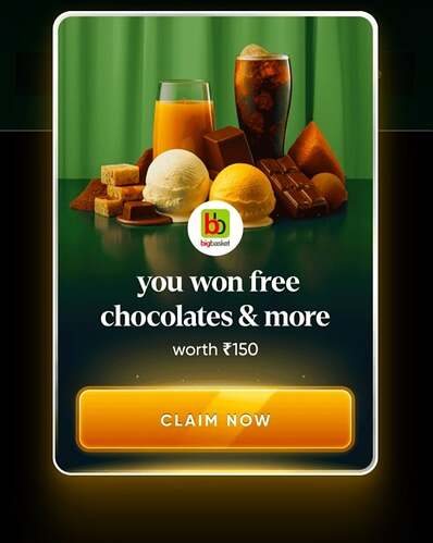 Cred Bigbasket Voucher Details