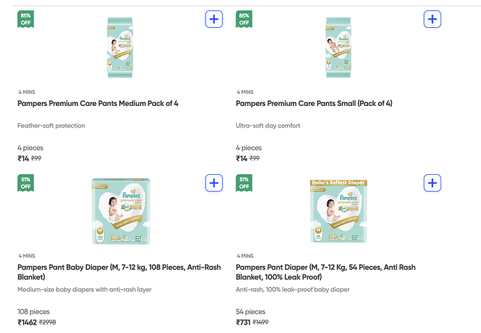 Pampers Discount Details 1