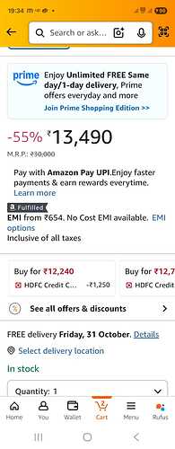 Havells Momenta BLDC Ceiling Fan