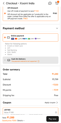 Xiaomi Redmi Watch Move Smartwatch