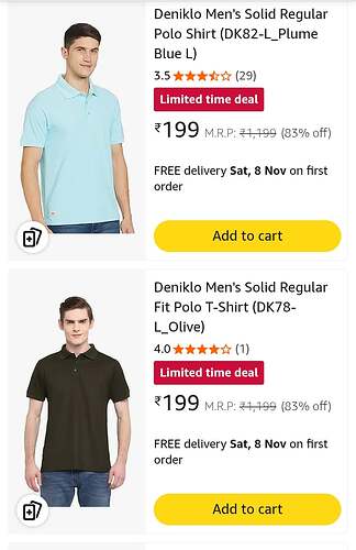 Deniklo Men's Polo Shirt