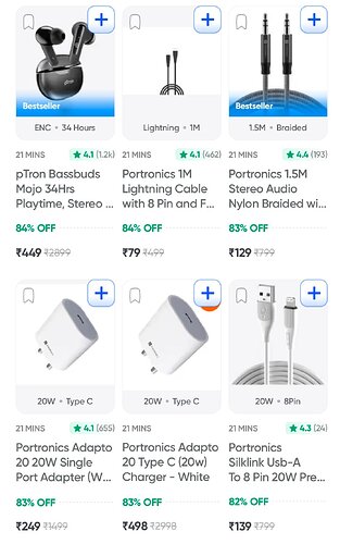 Portronics Mobile Accessory