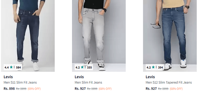 Levi's Men's Jeans Sale