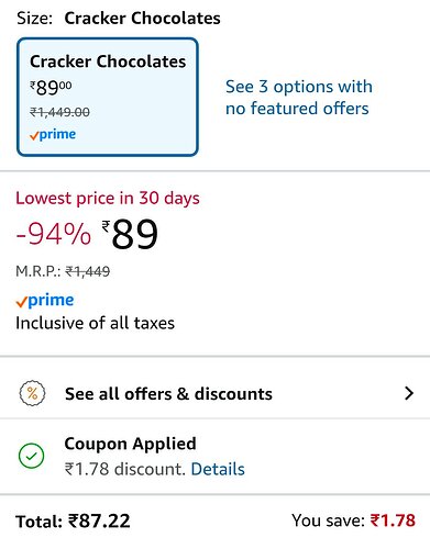 Frostick Diwali Chocolate Hamper