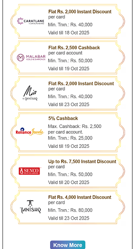 SBI Gold Offer Example 2
