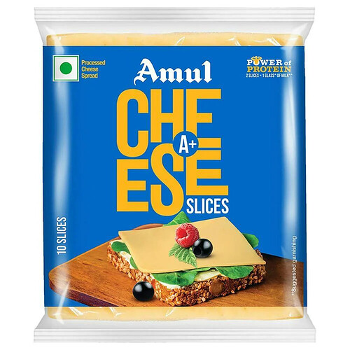 Amul Cheese Slices Details