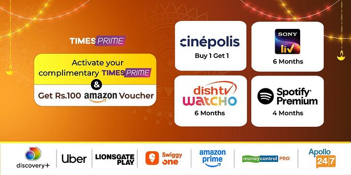 Times Prime x Visa Signature Offer