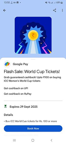 Google Pay Offer Screenshot 3