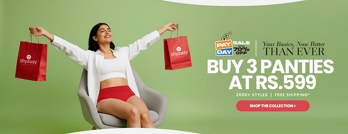 Shyaway Pay Day Sale Offer