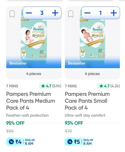Pampers Diapers