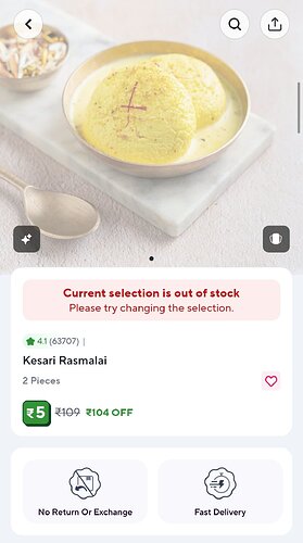 Zepto Cafe Item Offer