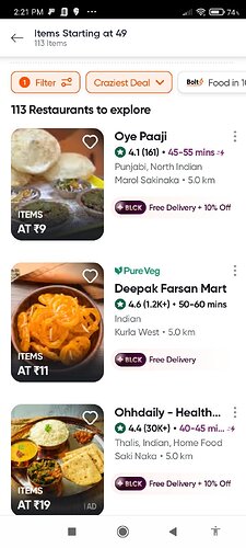 Swiggy ₹9 Food Offer