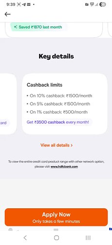 HDFC Swiggy Credit Card Offer Screenshot 3