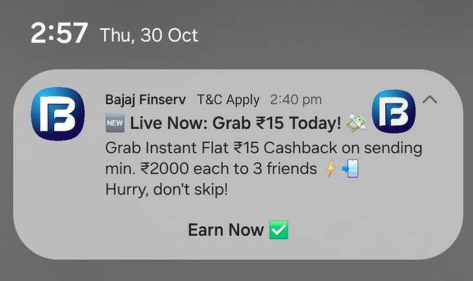 Bajaj Finserv UPI Offer