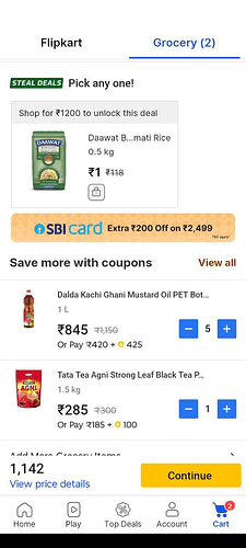 Flipkart Kilos Grocery Supercoin Offer
