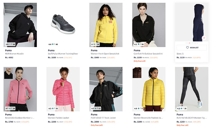 Puma Women's & Girls' Collection