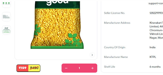 Daily Good Unpolished Moong Dal