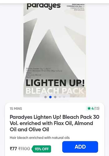 Paradyes Lighten Up! Bleach Pack 30 Vol.
