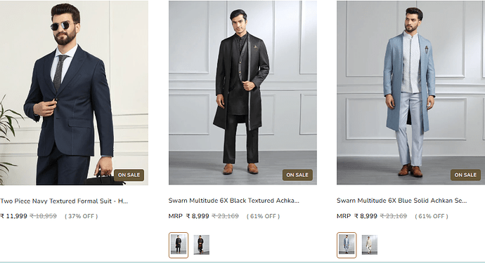 Blackberrys Suits Sale