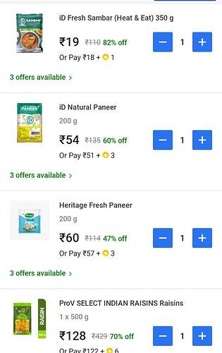 Up to 87% Off Groceries