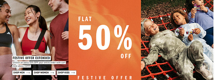 Adidas Festive Offer