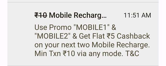 Bajaj Finserv Recharge Offer