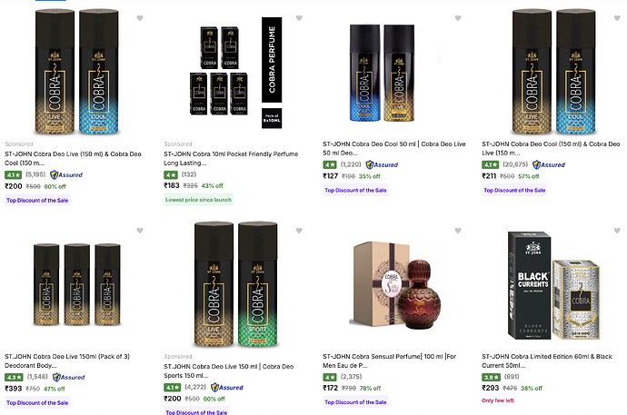 ST-JOHN Perfumes & Deodorants Discount