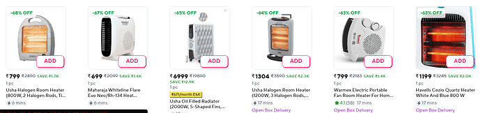 Maharaja Whiteline Appliances