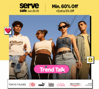 Amazon Serve Sale Banner