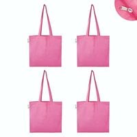 VantageKart Pink Cotton Tote Bags