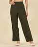 Shein High-Rise Ankle Length Straight Fit Pants