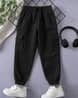 Trampoline Joggers with Drawstring Waistband