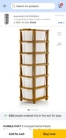 Humble Kart 6-Compartment Modular Storage Organizer