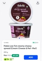 Fidelo Low Fat Creamy Cheezy Spread