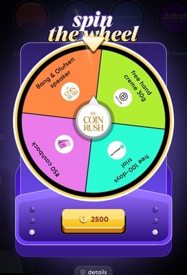 CRED Coin Rush Offer