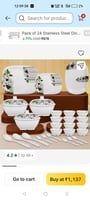Flipkart Smartbuy Melamine Emerald Bloom Dinner Set