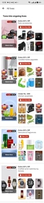 Flipkart Live Sale