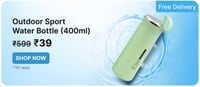 400ml Glass Water Bottle with Silicone Sleeve