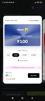 Flipkart Gift Card on CRED