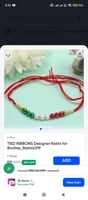 TIED RIBBONS Designer Rakhi