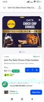 Oats Choco Chip Cookies