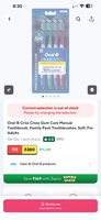 Oral-B Criss Cross Toothbrush Family Pack
