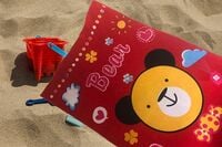 VANTRA Kids Microfiber Cartoon Bath Towel