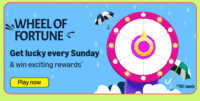 Amazon Wheel of Fortune Banner