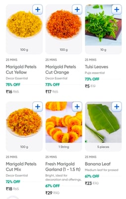 Fresh Flowers Discount on Swiggy Instamart