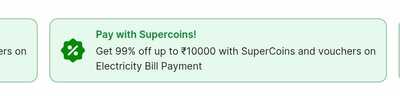 Flipkart Supercoins Discount Screenshot
