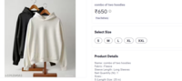 Meesho 2 Hoodies Combo Deal