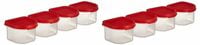 Solimo Antimicrobial Modular Storage Containers