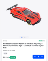 Kriiddaankk Diecast Metal Car Toy